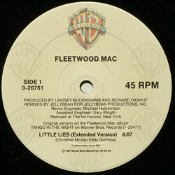 Fleetwood Mac Little Lies USED VINYL 12INCH 45 RPM MAXI-SINGLE
