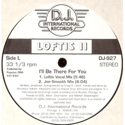 Craig S. Loftis I'll Be There For You Vinyl 12" USED