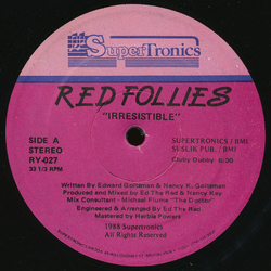 Red Follies Irresistible Vinyl 12" USED