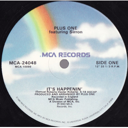 Plus + One / Sirron It's Happenin' Vinyl 12" USED