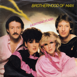 Brotherhood Of Man Lightning Flash Vinyl 7" USED