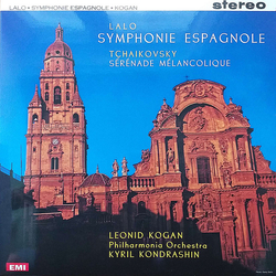 Leonid Kogan / Kiril Kondrashin / Édouard Lalo / Pyotr Ilyich Tchaikovsky Lalo Symphonie Espagnole Vinyl LP USED