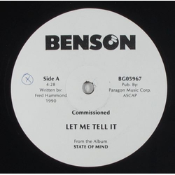 Commissioned Let Me Tell It Vinyl 12" USED