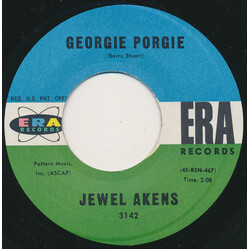 Jewel Akens Georgie Porgie / Around The Corner (From My House) USED VINYL 7INCH 45 RPM SINGLE