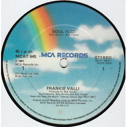 Frankie Valli Soul Vinyl 12" USED