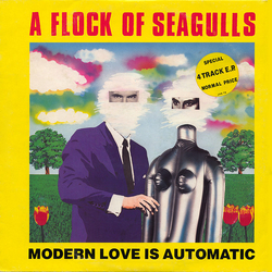 A Flock Of Seagulls Modern Love Is Automatic Vinyl 12" USED