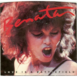 Pat Benatar Love Is A Battlefield Vinyl 7" USED