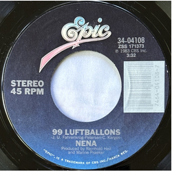 Nena 99 Luftballons / 99 Red Ballons Vinyl 7" USED