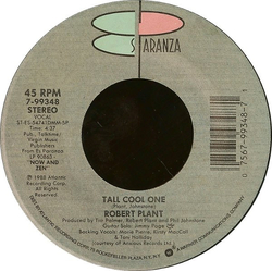 Robert Plant Tall Cool One Vinyl 7" USED