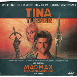 Tina Turner We Don't Need Another Hero (Thunderdome) Vinyl 7" USED