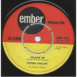 Esther Phillips Release Me Vinyl 7" USED