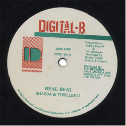 Shabba Ranks / Thriller U / Bunny General Real Real / Me A Beg Oonuh Vinyl 12" USED