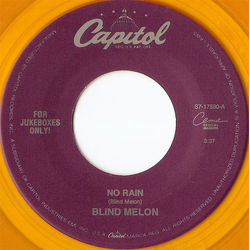 Blind Melon No Rain Vinyl 7" USED
