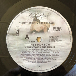 The Beach Boys Here Comes The Night Vinyl 12" USED