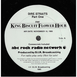 Dire Straits King Biscuit Flower Hour: Live In San Antonio Part One Vinyl 2 LP USED
