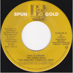 Joey Scarbury / Mike Post The Theme From "The Greatest American Hero" / The Theme From Hill Street Blues Vinyl 7" USED