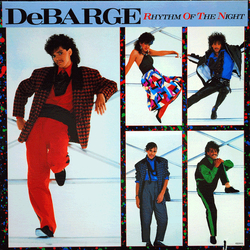 DeBarge Rhythm Of The Night Vinyl LP USED