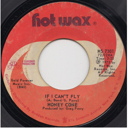 Honey Cone If I Can't Fly / Woman Can't Live By Bread Alone Vinyl 7" USED