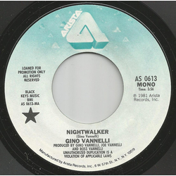 Gino Vannelli Nightwalker Vinyl 7" USED