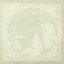 Johnny Cash Classic Christmas Vinyl LP USED
