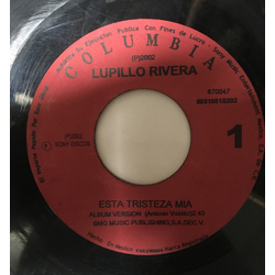 Lupillo Rivera Esta Tristeza Mia / Pa' Todo El Año Vinyl 7" USED
