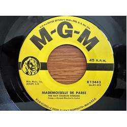 The Ray Charles Singers Mademoiselle De Paree/Mam'selle Vinyl 7" USED