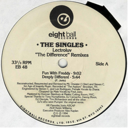 Lectroluv The Difference Remixes (The Singles) Vinyl 12" USED