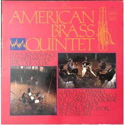 American Brass Quintet Plays Renaissance Elizabethan And Baroque Music Vinyl LP USED