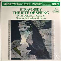 Igor Stravinsky / Antal Dorati / Minneapolis Symphony Orchestra The Rite Of Spring Vinyl LP USED