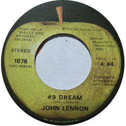 John Lennon #9 Dream Vinyl 7" USED