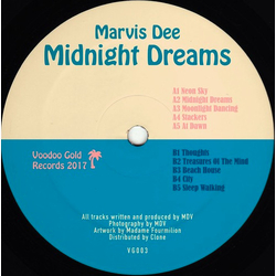 Marvis Dee Midnight Dreams Vinyl LP USED