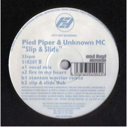 Pied Piper / The Unknown MC Slip & Slide Vinyl 12" USED