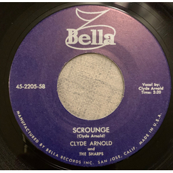 Clyde Arnold And The Sharps Scrounge / I've Got A Baby Vinyl 7" USED