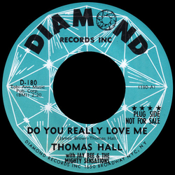 Thomas Hall (6) / Jay Bee (6) / The Mighty Sensations Do You Really Love Me / You Told Me A Lie Vinyl 7" USED