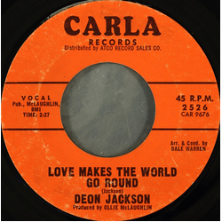 Deon Jackson Love Makes The World Go Round / You Said You Loved Me Vinyl 7" USED