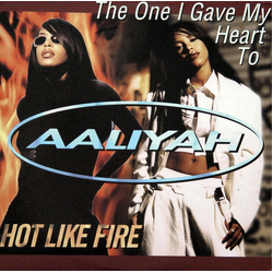 Aaliyah The One I Gave My Heart To / Hot Like Fire Vinyl 12" USED