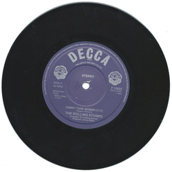 The Rolling Stones Honky Tonk Women / Sympathy For The Devil Vinyl 7" USED
