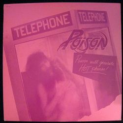 Poison (3) Cry Tough Vinyl 12" USED