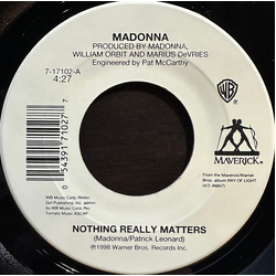 Madonna Nothing Really Matters / To Have And Not To Hold Vinyl 7" USED