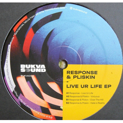 Response / Pliskin Live Ur Life EP Vinyl 12" USED