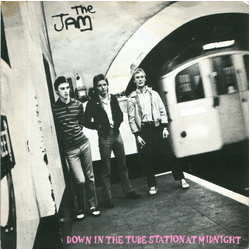 The Jam Down In The Tube Station At Midnight Vinyl 7" USED