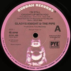 Gladys Knight And The Pips I'm Still Caught Up With You Vinyl 12" USED