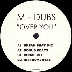 M Dubs Over You Vinyl 12" USED