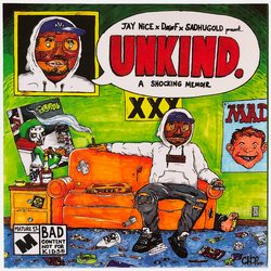 Jay Nice / DøøF / Sadhu Gold Unkind: A Shocking Memoir Vinyl LP USED