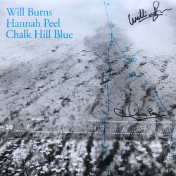Will Burns / Hannah Peel Chalk Hill Blue Vinyl LP USED