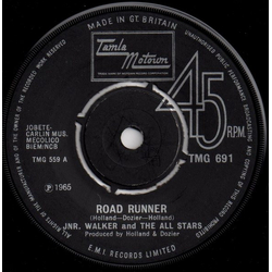 Junior Walker & The All Stars Road Runner Vinyl 7" USED