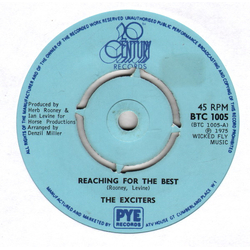 The Exciters Reaching For The Best Vinyl 7" USED