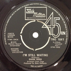 Diana Ross I'm Still Waiting / Touch Me In The Morning Vinyl 7" USED