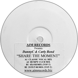 Danny C / Carly Bond Share The Moment Vinyl 12" USED