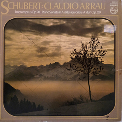 Franz Schubert / Claudio Arrau Impromptus Op.90 - Piano Sonata In A / Klaviersonate A-Dur Op.120 Vinyl LP USED